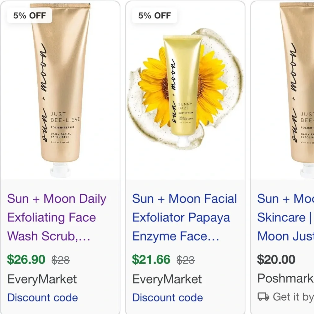 Sun + Moon Daily Facial Exfoliator